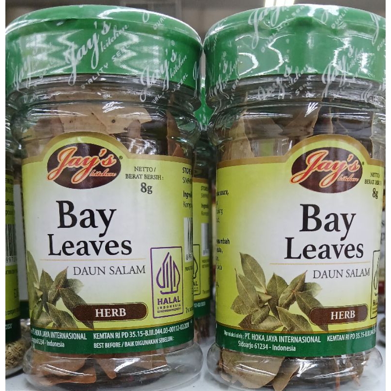 

Jay's Bay Leaves Daun Salam 8g - HM