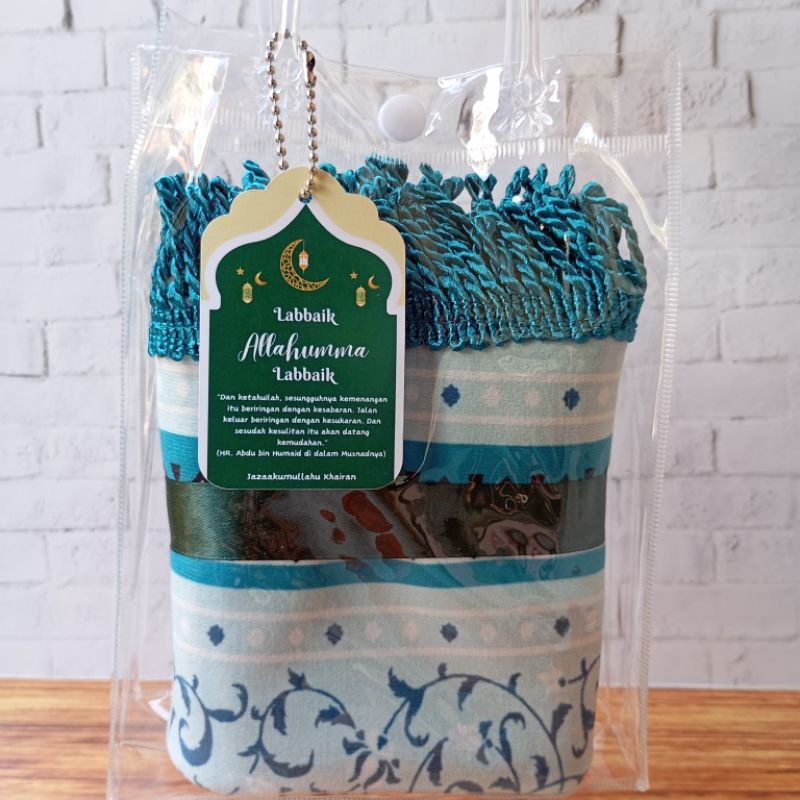 

Tas Mika PVC Hampers Souvernir Haji Dan Umrah Termasuk Hangtag