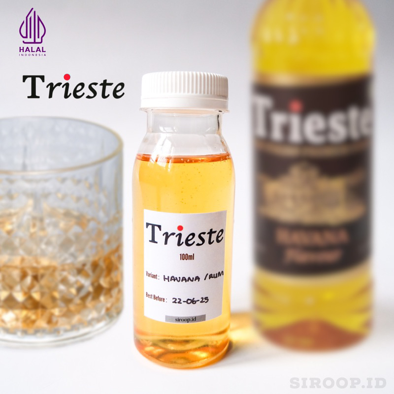 

Repack Trieste The Italian Premium Syrup Havana/Rum (30ml, 75ml, 100ml)