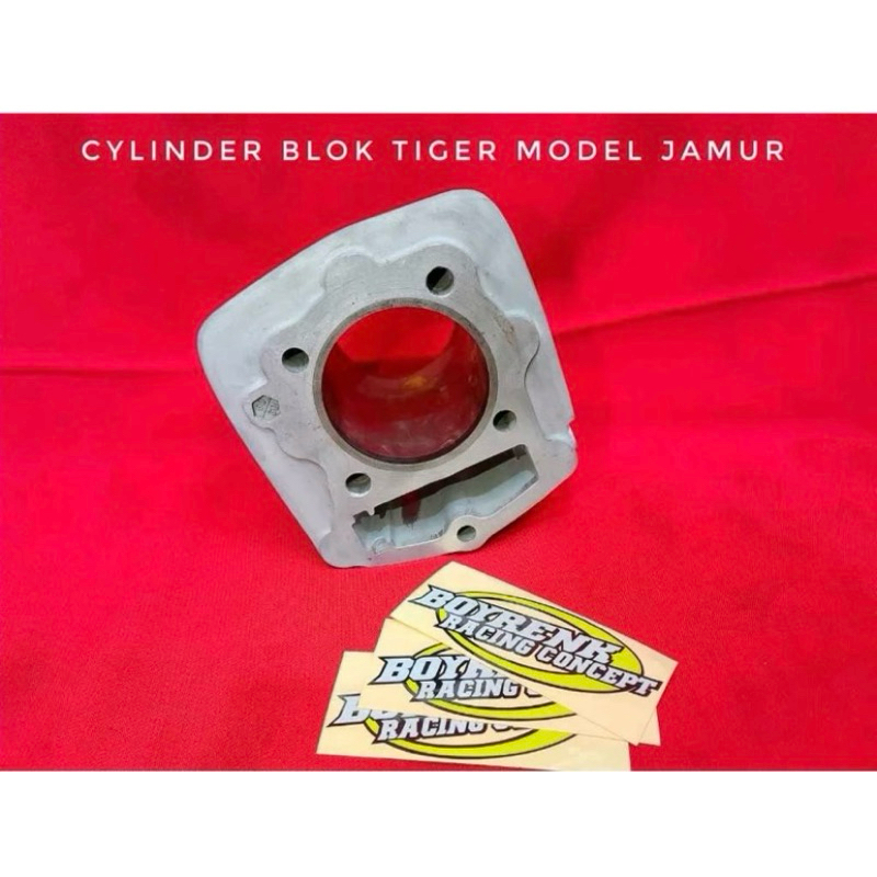 CYLINDER BLOK TIGER CUSTOM MODEL JAMUR -BOYRENK RACING CONCEPT