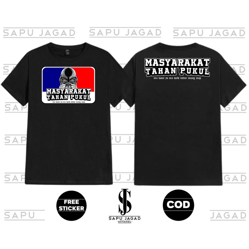 KAOS MASYARAKAT TAHAN PUKUL ORA WANI YO ORA WEDI INTINE MUNG SIAP