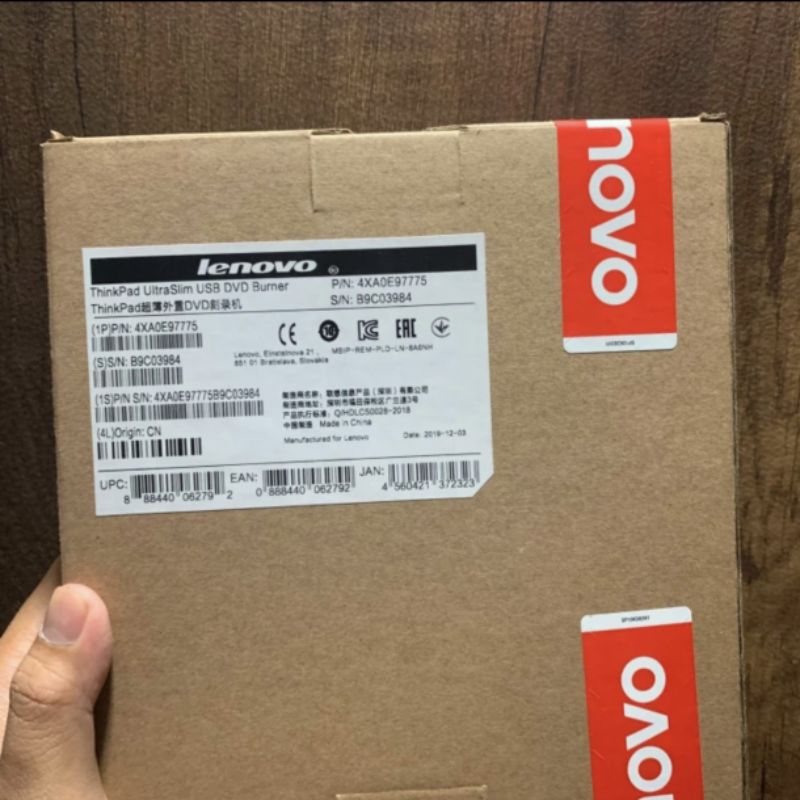 ThinkPad UltraSlim USB DVD Burner