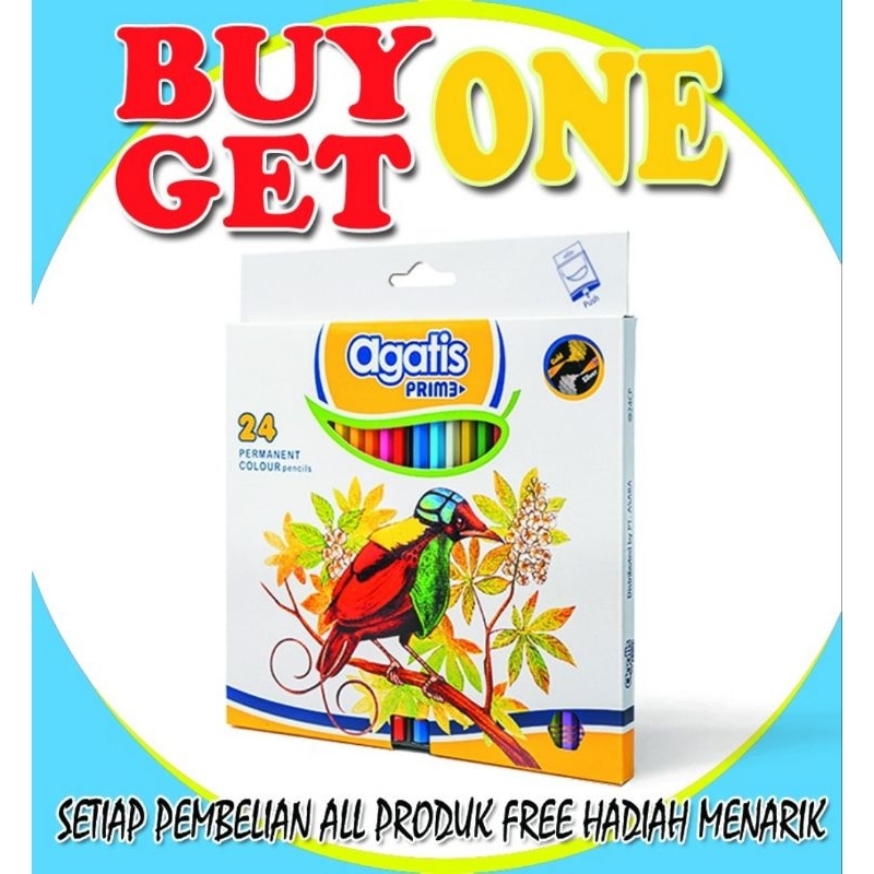 

PENSIL WARNA MURAH AGATIS 24 WARNA PRIME