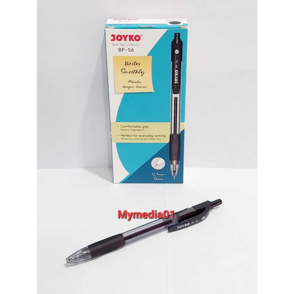 

PULPEN JOYKO BP-56 HITAM 0,7MM TERLARIS