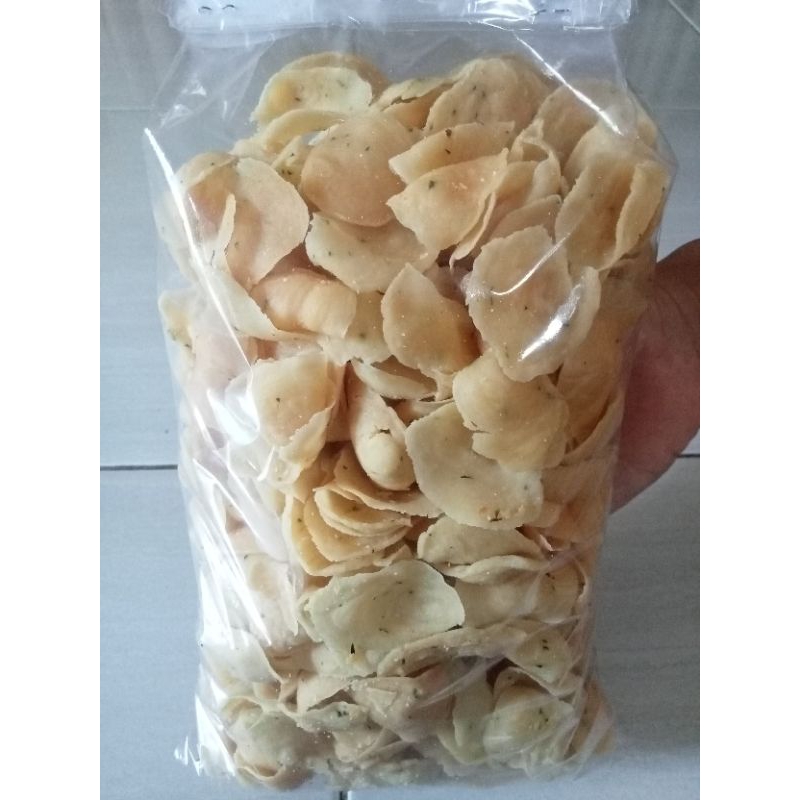 

[ PROMO ] Keripik kerang. keripik mangkok. sistik mangkok 1 kg