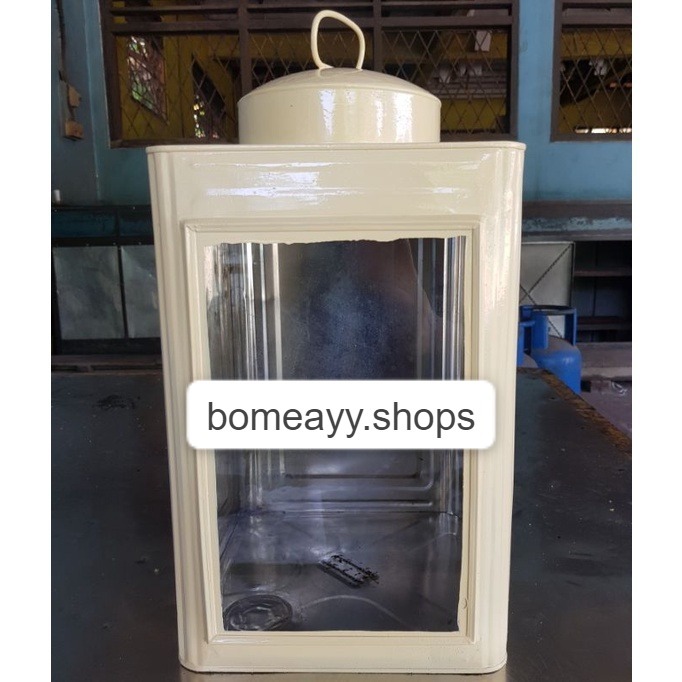 Toples kerupuk putih(kaleng kerupuk jadul)