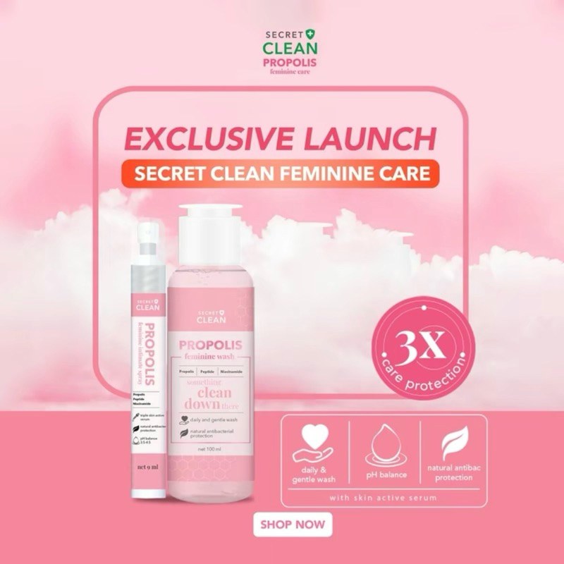 Secret Clean Propolis Feminim Wash | Secret Clean Propolis | Feminine Intimate Spray