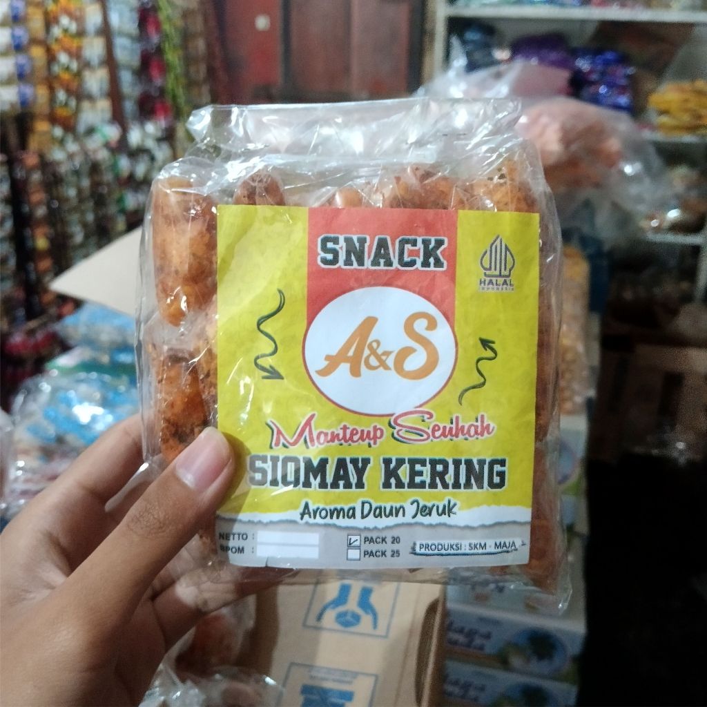 

SIOMAY KERING DAUN JERUK A&S ISI 20 PCS