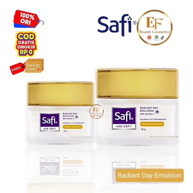 SAFI Age Defy Radiant Day Emulsion SPF 25PA++ - Krim Siang 100% ORIGINAL