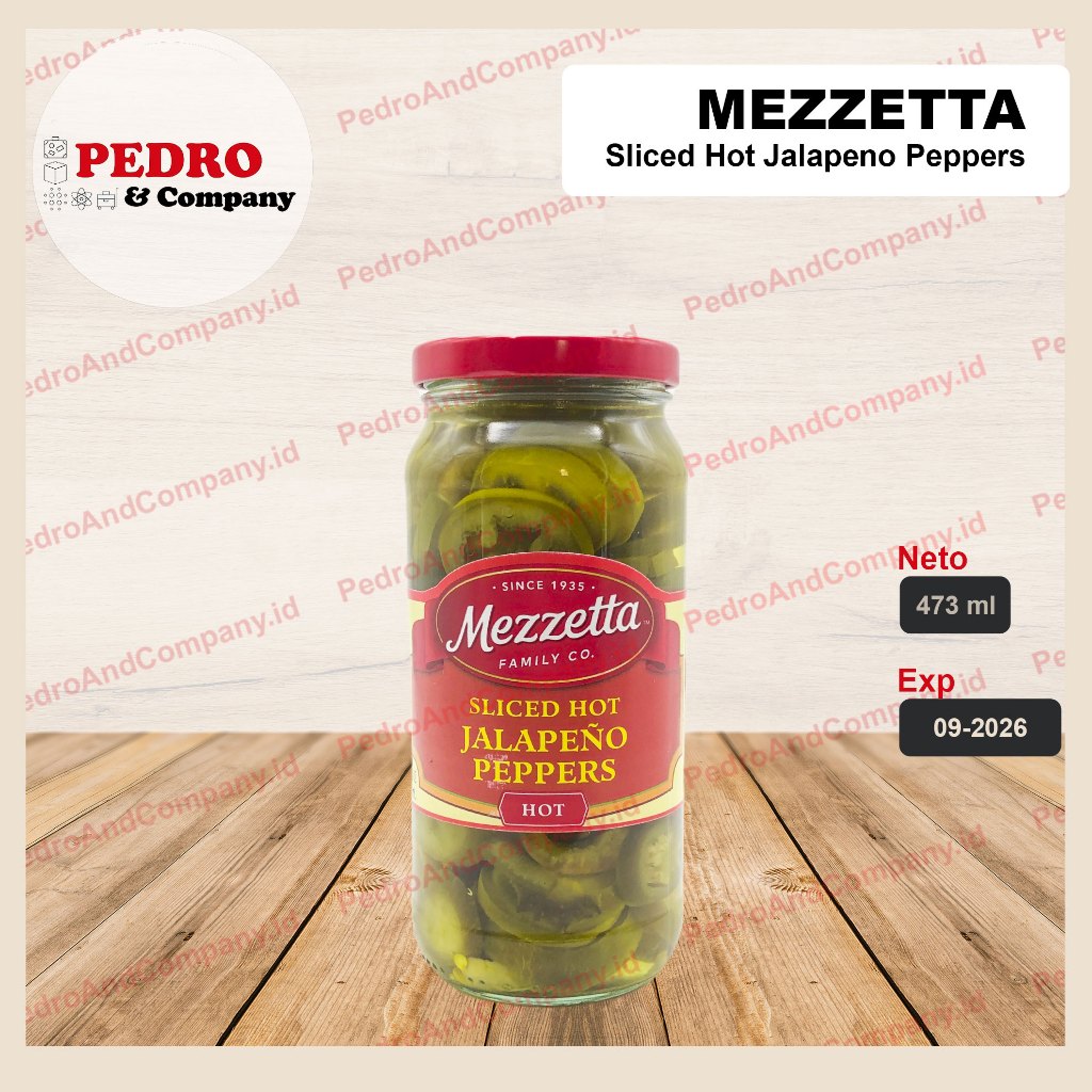 

Mezzetta hot chili peppers acar merica cabe 473 ml