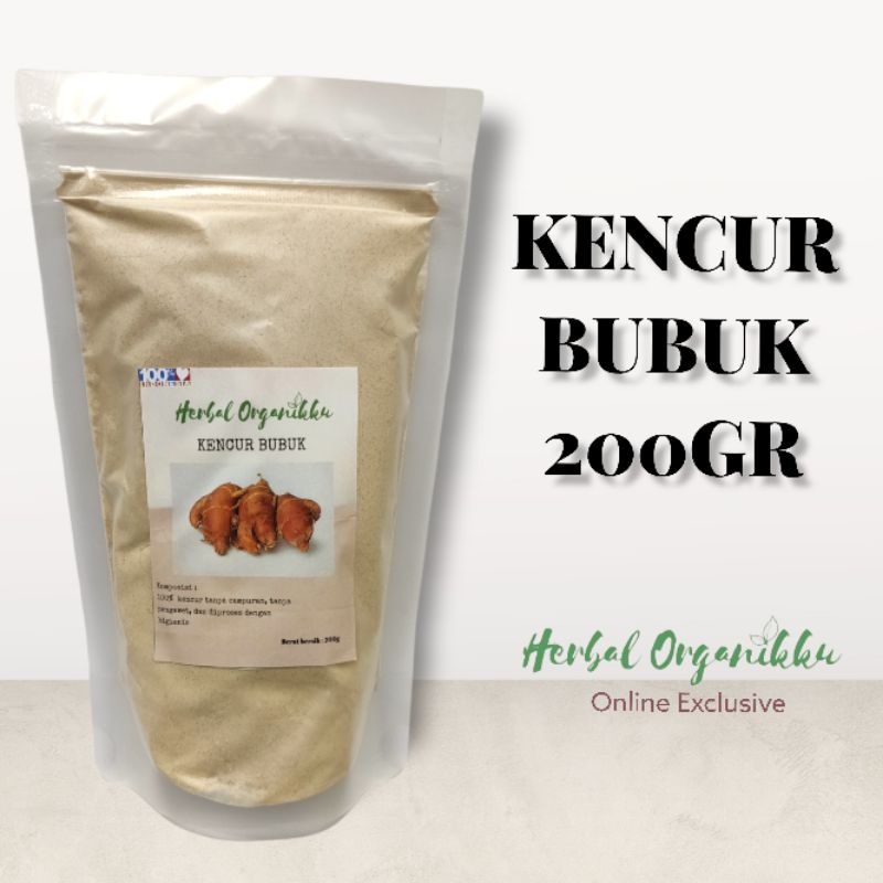 

Kencur Bubuk Murni 100 & 200gr | Aromatic Ginger Powder GRADE A 100% Murni