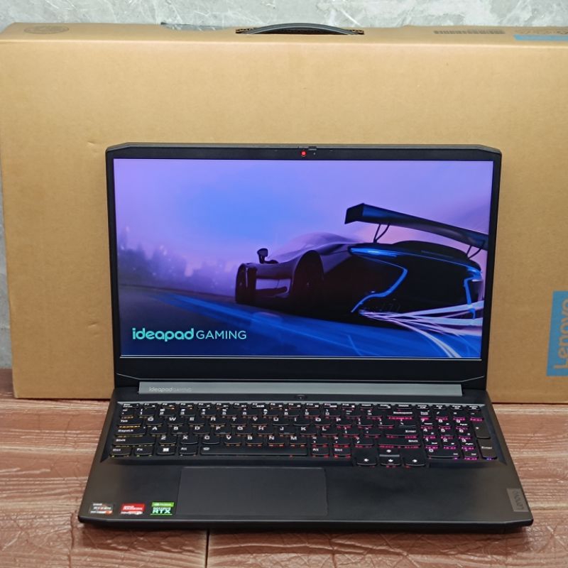 Lenovo ideapad GAMING 3 15ACH6 AMD Ryzen 7-5800H RAM 16GB SSD 512GB RTX 3050 Ti