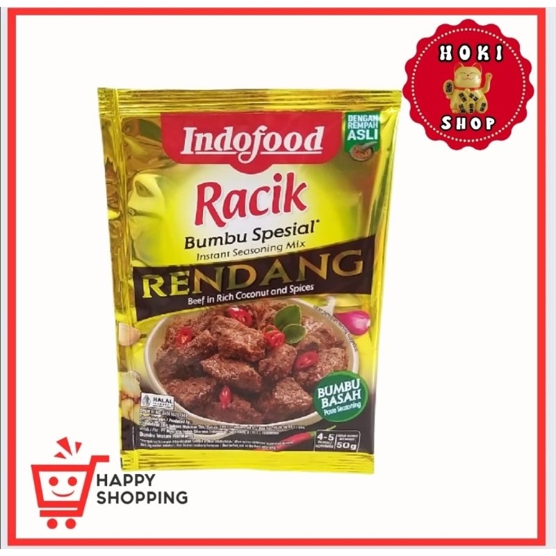 Indofood Racik Bumbu Basah Rendang / Racik Rendang / Bumbu Rendang