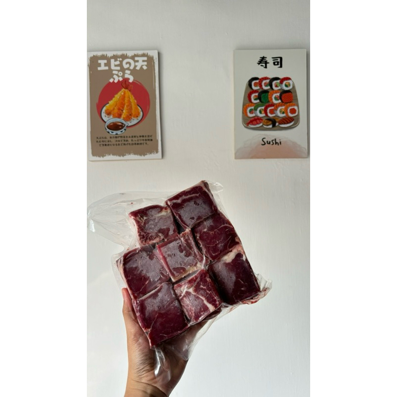 

daging rendang potong packing vacum