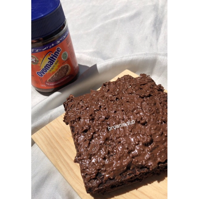 

Ovomaltine brownies | Fudgy brownies | Fudge Brownies | Brownies panggang | Brownies oven