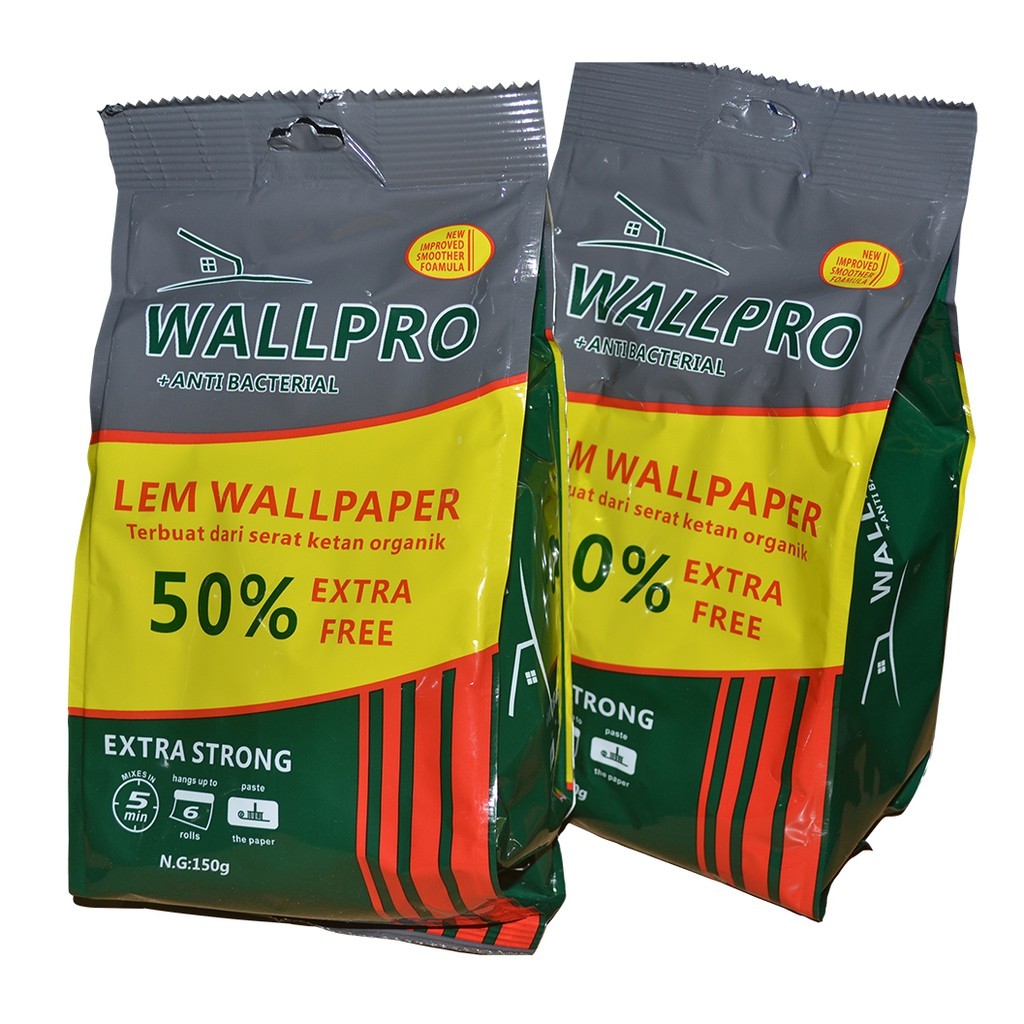 Lem Wallpaper Dinding Super Kuat Lem Stiker Dinding Lem Wallpro Lem Wallstiker