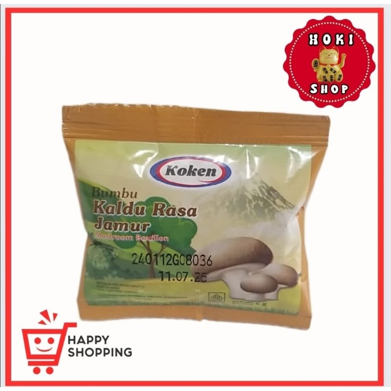 

Kaldu Jamur Sachet Koken @6gr / Kaldu Jamur Koken / Koken Kaldu Jamur