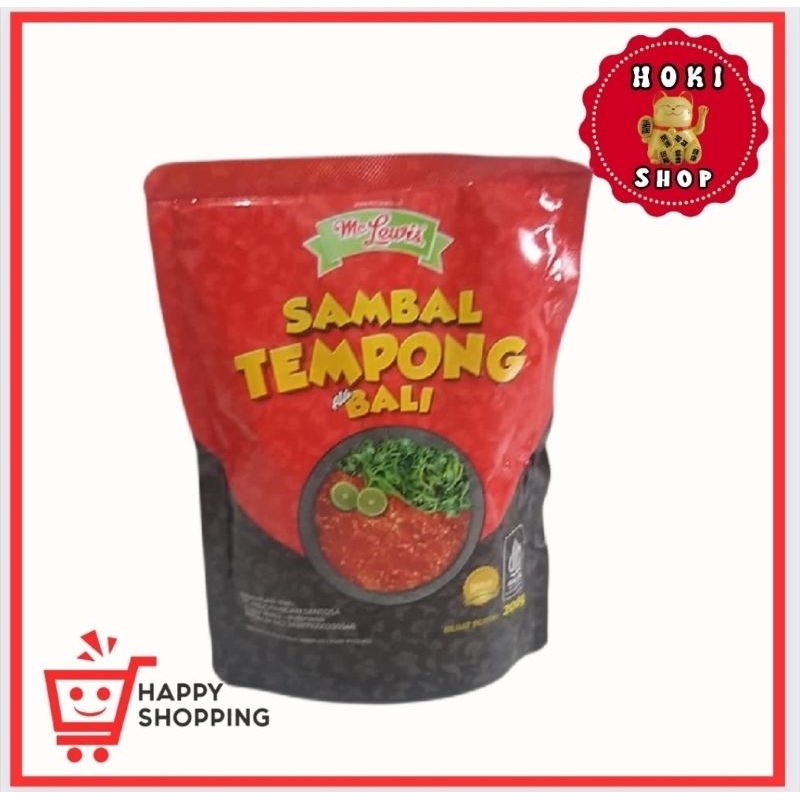 

Mc Lewis Sambal Tempong ala Bali 200gr / MCLewis Sambal Tempong / Sambel Tempong