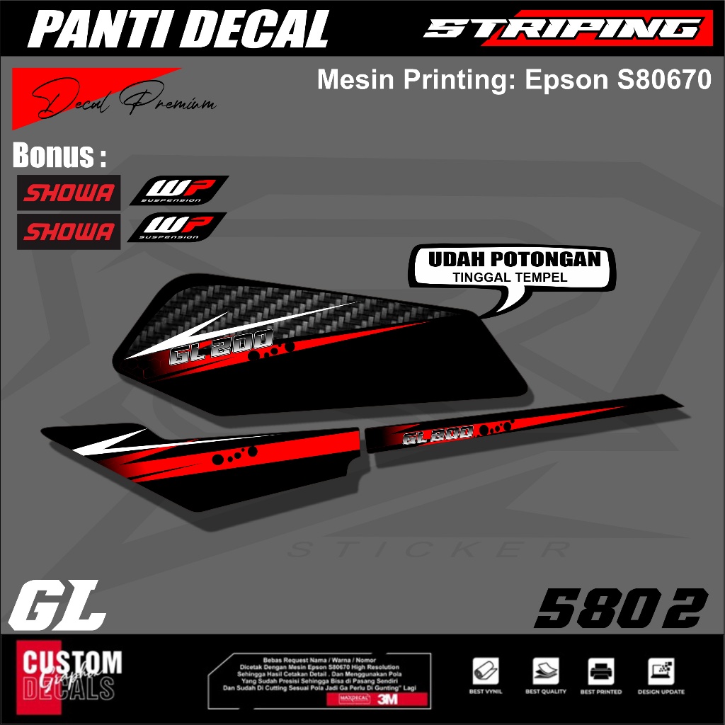 striping gl herex - striping les gl variasi custom - striping gl keren - striping gl simpel