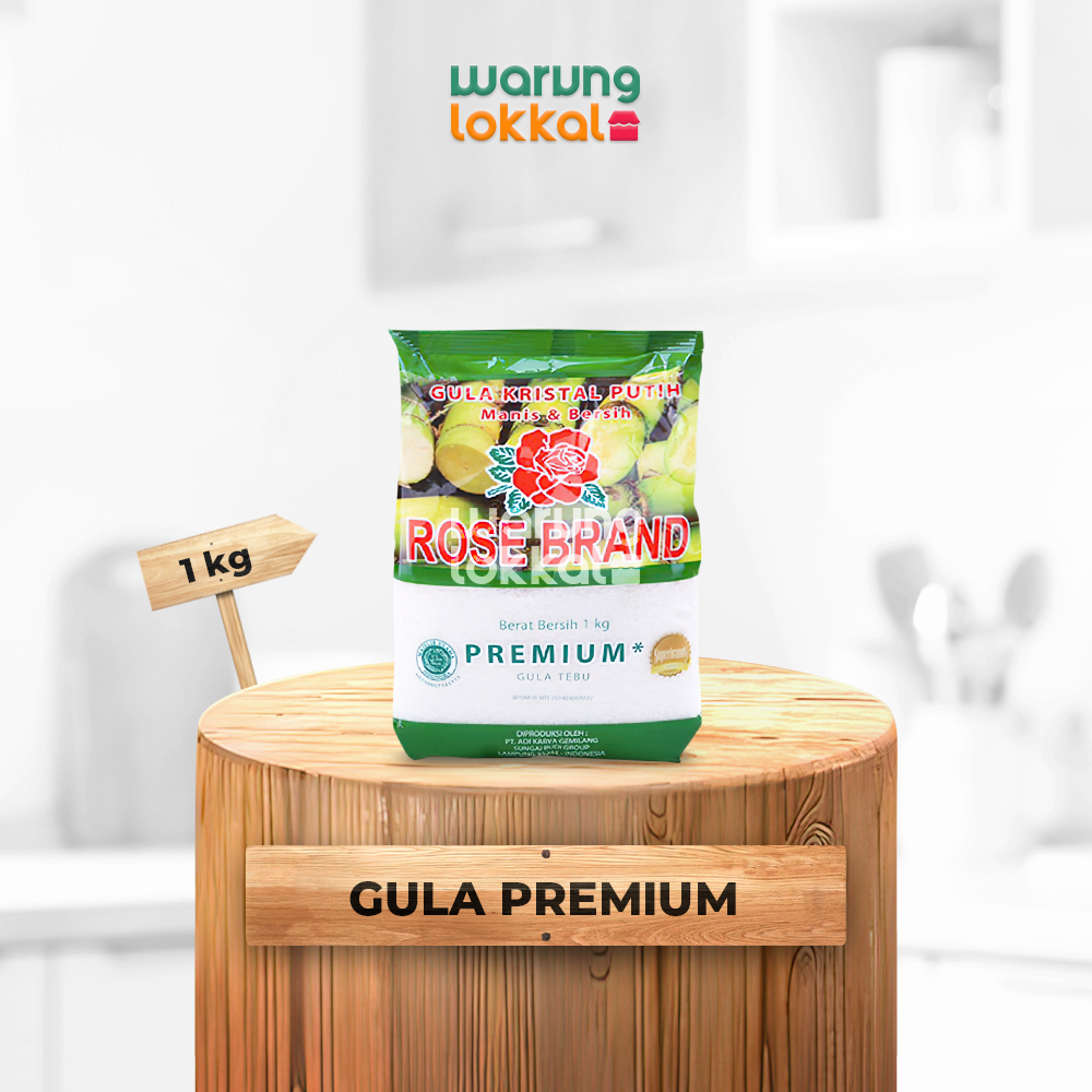 

Rose Brand Gula Premium 1 Kg - Warung Lokkal