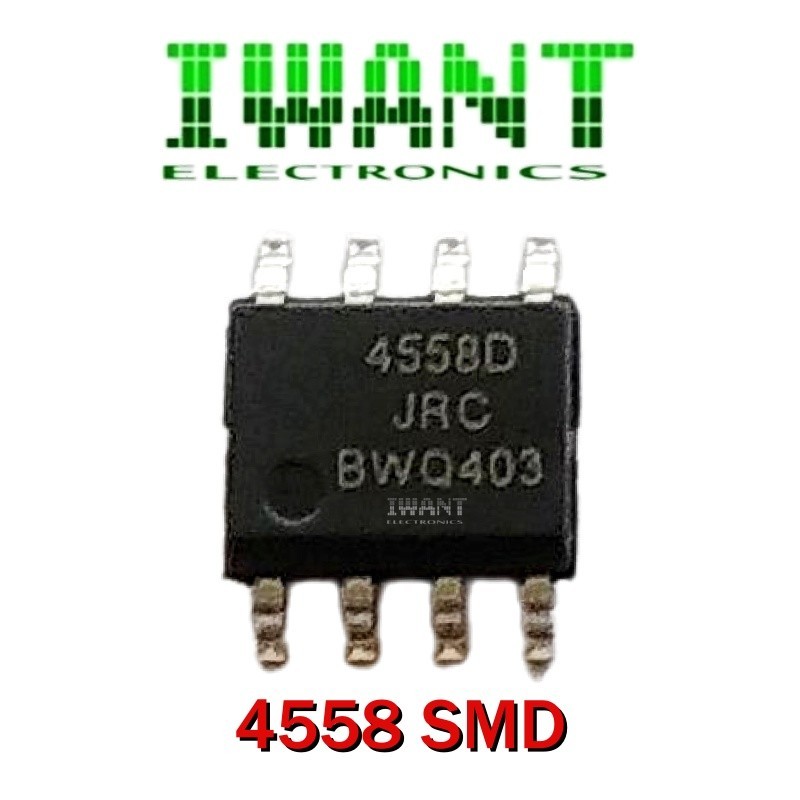 4558 SMD IC JRC4558 C4558 SMD NJM4558 SOP 8PIN