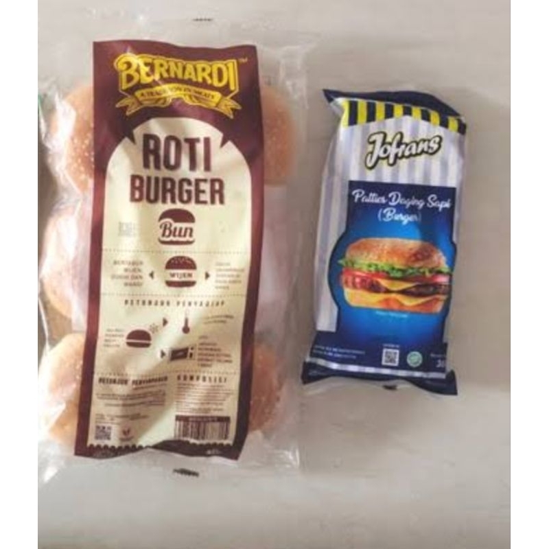 

paket hemat beef burger tebal untuk 6 porsi