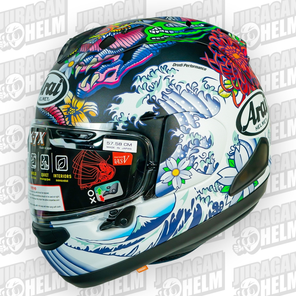 ARAI RX7X ORIENTAL FLAT BLACK