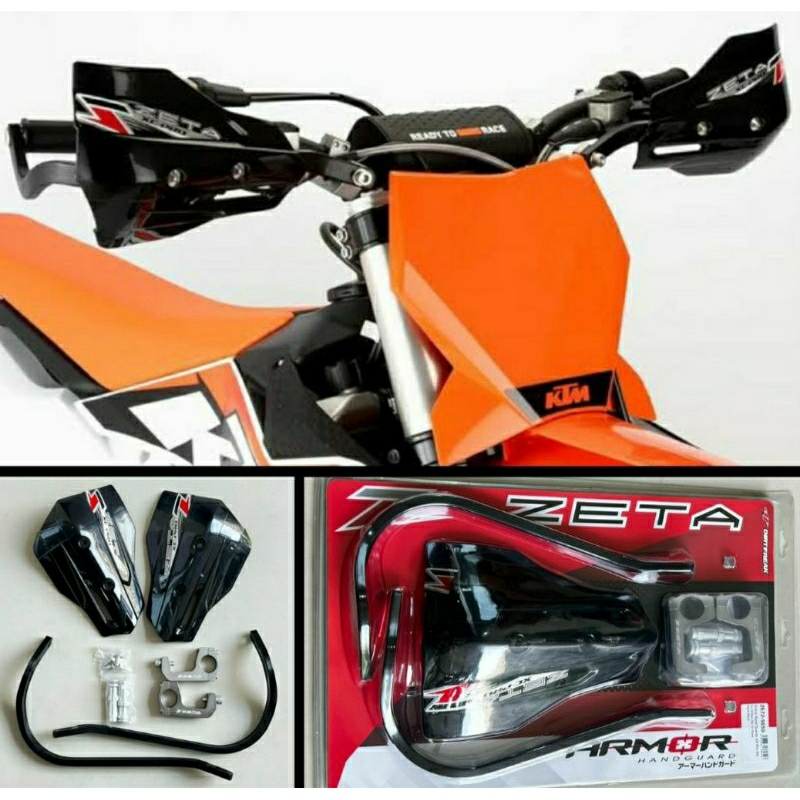 HANDGUARD ZETA ARMOR U CLAMP PLUS COVER