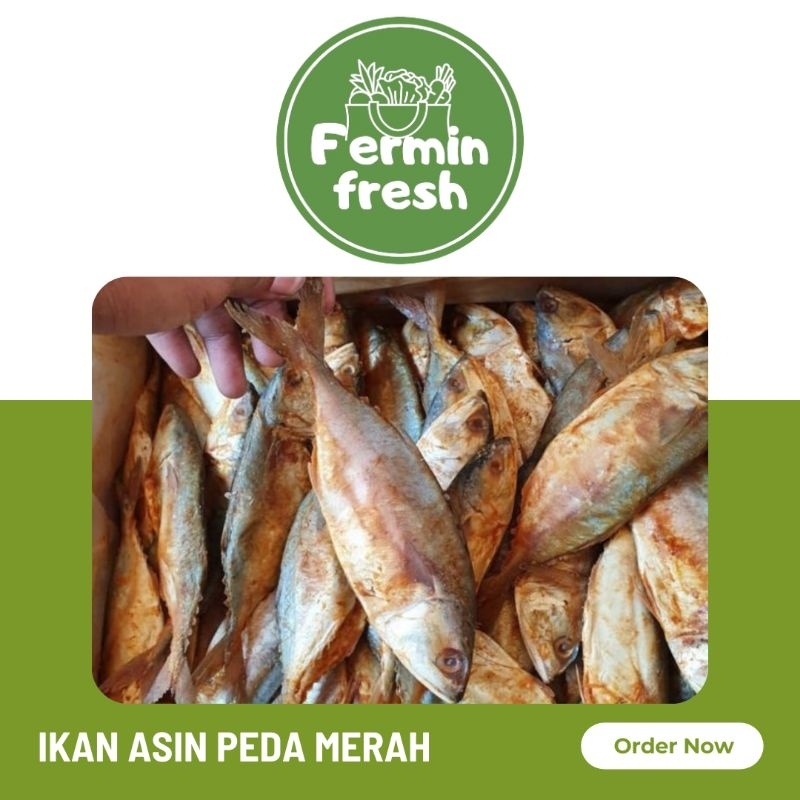 

Fermin Fresh, Ikan asin peda merah 150 - 250gr