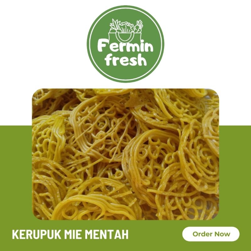 

Fermin Fresh, Kerupuk mie mentah 250gr