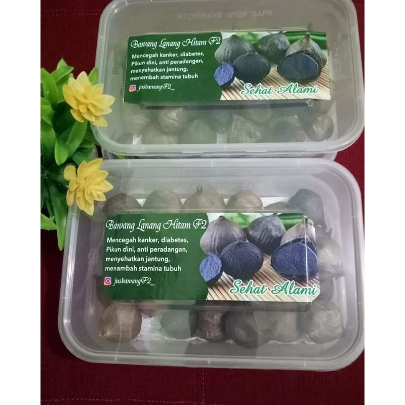

Bawang Hitam F2 Kitchen (Black Garlic) 200 gram