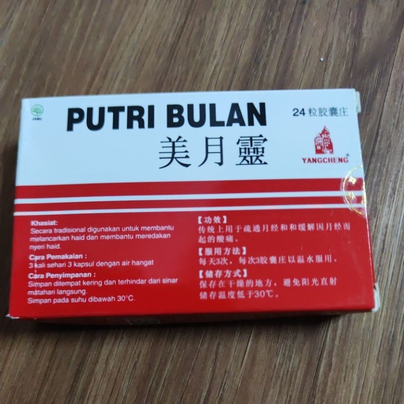 Putri Bulan ORI100% - Obat Herbal Menstruasi/ Nyeri Haid Melancarkan Menstruasi