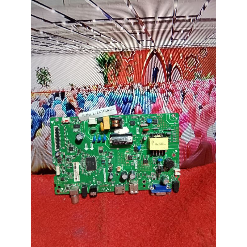 MESIN TV LED TOSHIBA 32S2900 - MOTHERBOARD MOBO MICOM KOMPONEN TV TOSHIBA 32S2900