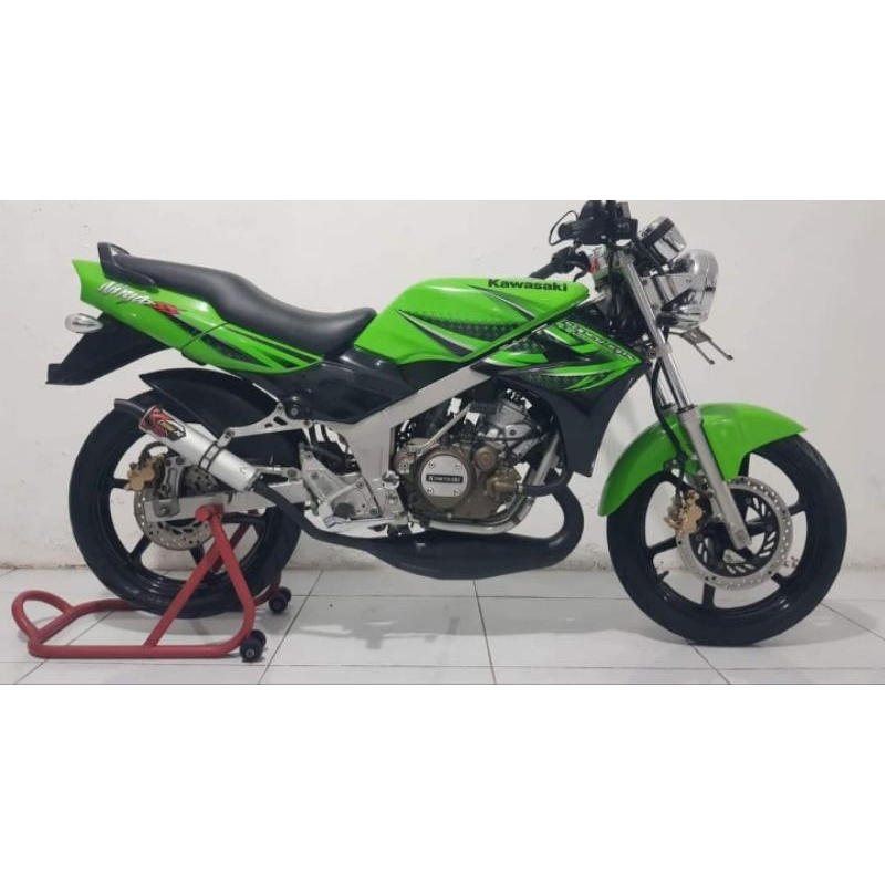 Knalpot Creampie Jogja Original Ninja R RR SS Tipe Ns2 ZZ1 Black Doff Original Racing Jogja Produk O