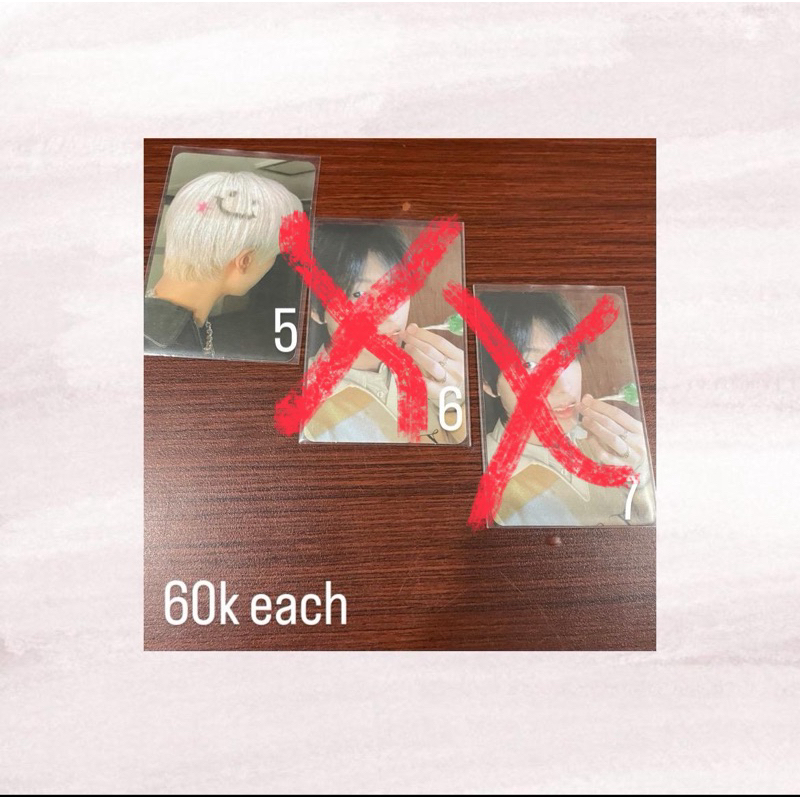 Jisung kumon official photocard