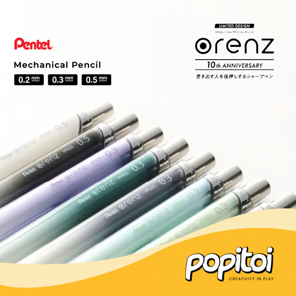 

Pentel Orenz 10th Anniversary Limited Edition Mechanical Pencil Pensil Mekanik