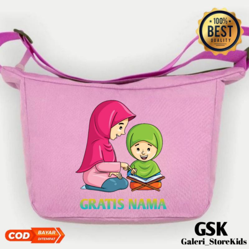 Tas Selempang anak Muslimah IBU dan Anak