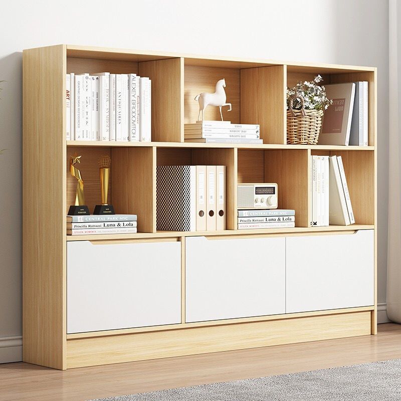 rak buku minimalis modern