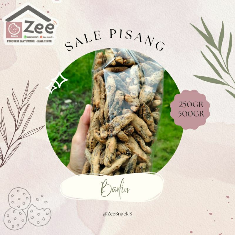 

SALE PISANG BARLIN 500gr by Zee Snacks