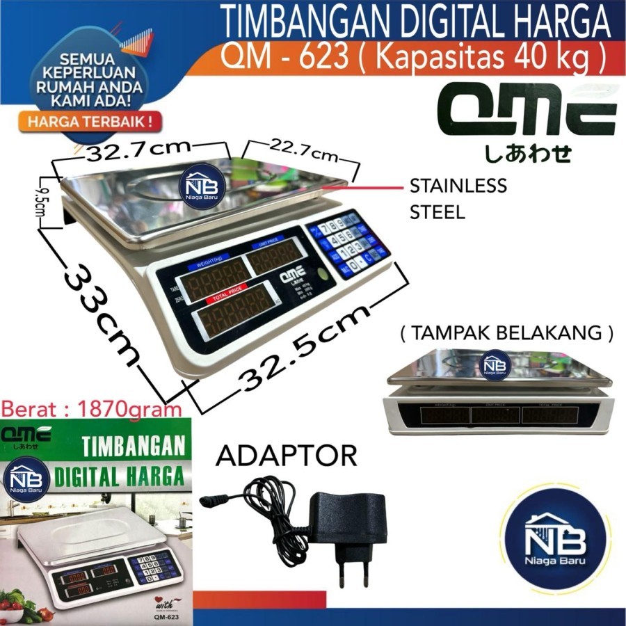 Timbangan Buah Digital QME QM 623