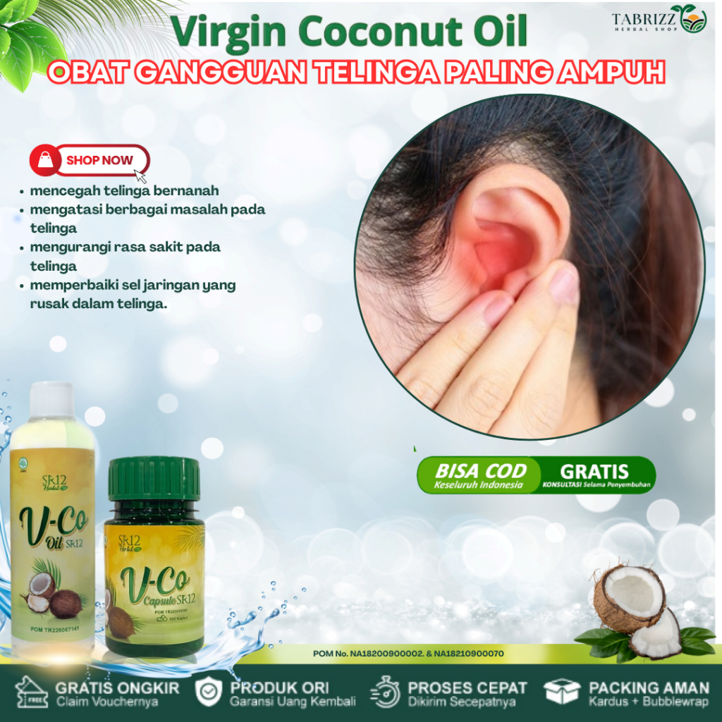 Obat Sakit Telinga Paling Ampuh, Obat Telinga Bernanah, Obat Gendang Telinga Pecah, Obat Congek, Oba