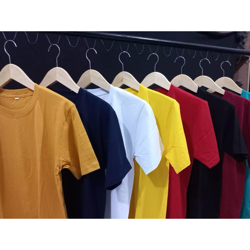 kaos polos pcs lusin bal harga murah meriah