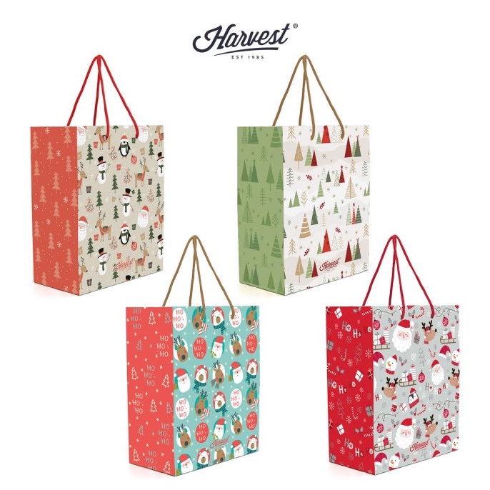 

TERBAIK Paper Bag Natal Christmas Harvest M isi 4 Carol Time