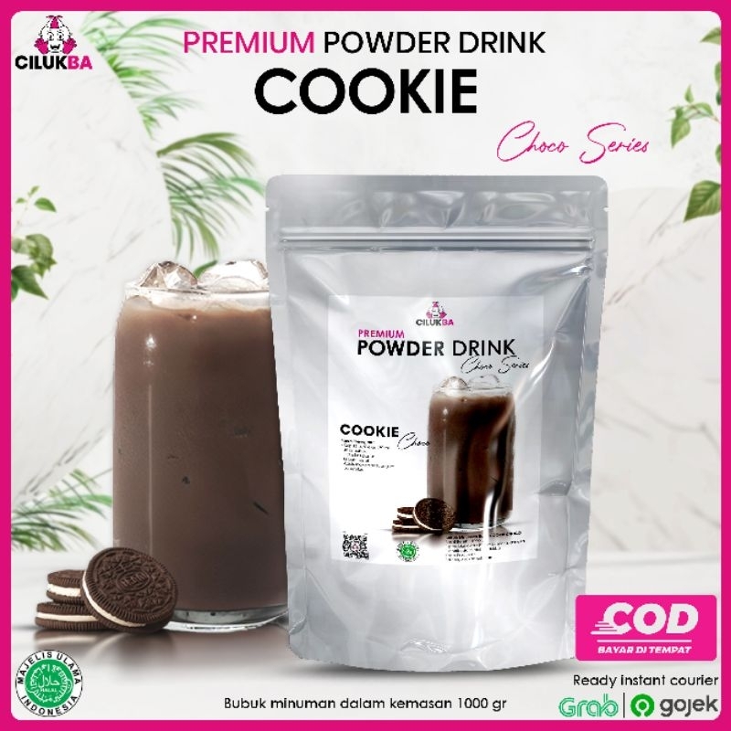 

Cilukba Bubuk Minuman Premium Rasa Cookie Choco 1 kg / Premium Powder Drink