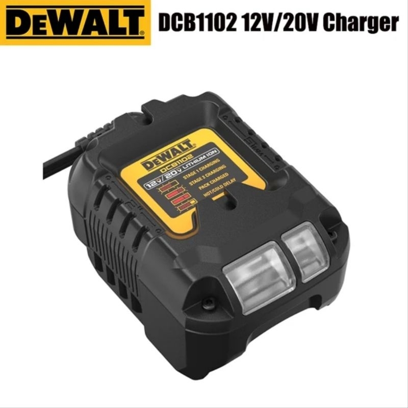 Charger Dewalt DCB1102 original charger baterai dewalt
