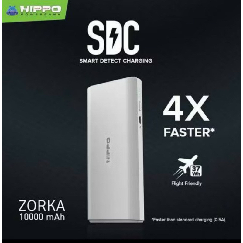 POWERBANK HIPPO ZORKA 10000 MAH