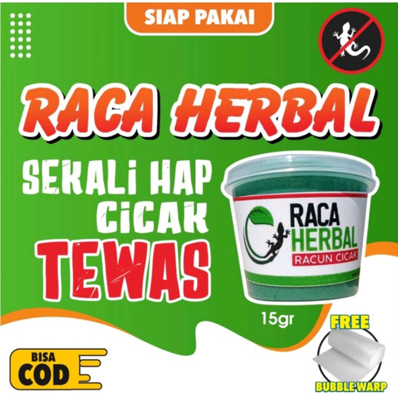 Raca herbal Racun cicak