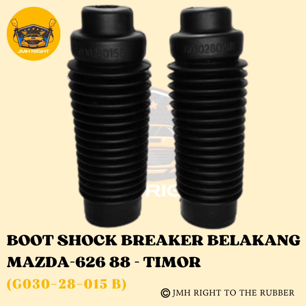 Karet Boot Shock Breaker Belakang Mobil Mazda Capella 626 88 - Timor
