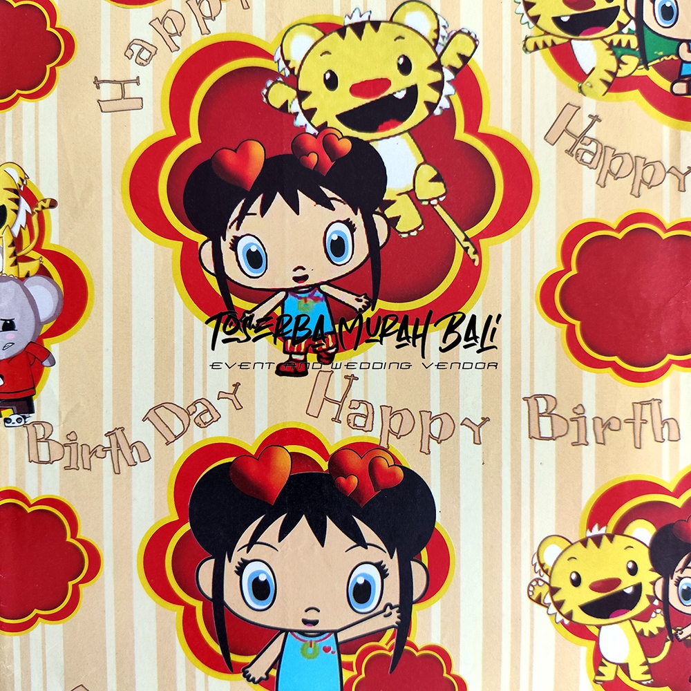 

KERTAS KADO IMPORT HAPPY BIRTHDAY