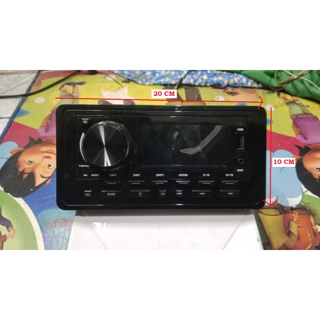 Radio Mobil Original Toyota Ayla. Kondisi Bekas normal. Head Unit original Ayla. Tape mobil original